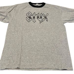 Styx authentic vintage 2002 size XL band shirt NWOT dead stock purchased at show